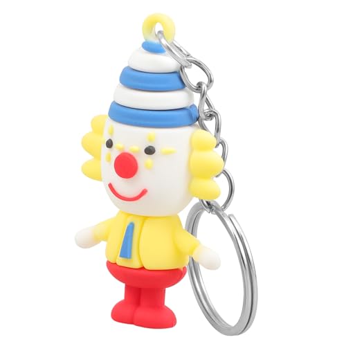 PRETYZOOM Clown Puppe Schlüsselanhänger Schlüsselanhänger Rucksack Geldbörsen Schlüsselanhänger Niedliche Geldbörse Schlüsselanhänger Geldbörsen Schlüsselanhänger Geldbörsen von PRETYZOOM