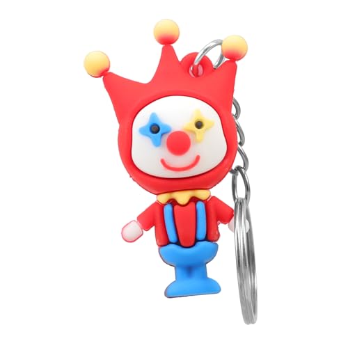 PRETYZOOM Clown-puppen-schlüsselanhänger Schlüsselbund Süße Geldbörse Clown-schlüsselanhänger Geldbörse-ornament Kleiner Schlüsselanhänger Taschenanhänger Figuren-schlüsselanhänger von PRETYZOOM