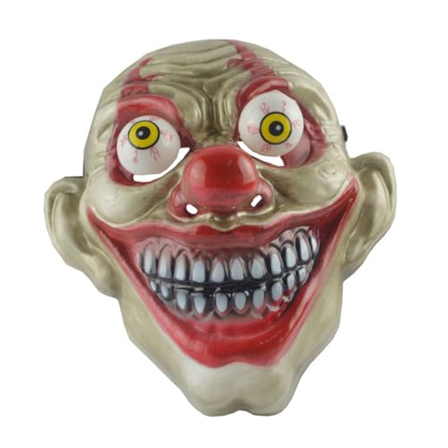 PRETYZOOM Cosplay-Maske halloween costume halloween kleidung masken horror halloween gesichtsmaske halloweenkostüme Maske für Rollenspiele Clown-Party-Maske Partymaske Streich-Clown-Maske von PRETYZOOM