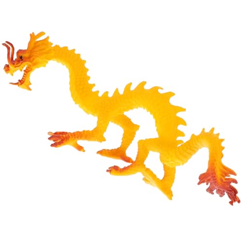 PRETYZOOM Drachentierfigur frühlingsfest Drachen Drache Z Figur glückverheißende Drachenfigur Spielzeugdrache graceling büro Dekoration Handwerkliches Dekoration der Drachenstatue PVC von PRETYZOOM