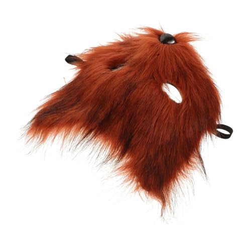 PRETYZOOM Fuchsmaske Halloween Maske Maskerademasken Zarte Partymaske Halloween Cartoon Maske Tiergesichtsmaske Tiermaske Fuchstiermasken Für Erwachsene Einzigartige Maske von PRETYZOOM