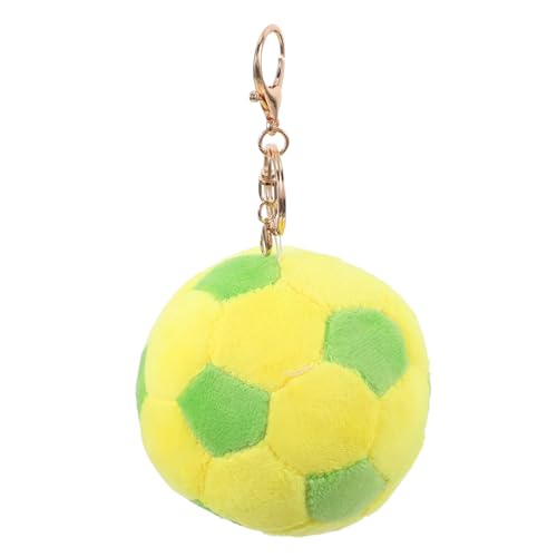 PRETYZOOM Fußball-ornamente Junge Schlüsselanhänger Fußball-schlüsselanhänger Schlüsselanhänger Für Sportbälle Fußball-partygeschenke Zubehör Zum Aufhängen Von Taschen Zink Legierung Green von PRETYZOOM