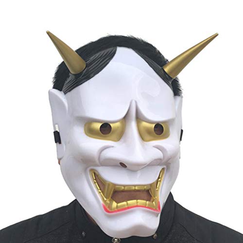 PRETYZOOM Halloween Prajna Maske Weiß Japanischer Buddhismus Prajna Maske Hannya Ghost Prajnaparamita PRETYZOOM Halloween Prajna Maske Weiß Japanischer Buddhismus Prajna Maske Hannya Ghost Prajnaparamita von PRETYZOOM