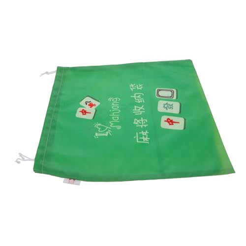 PRETYZOOM Mahjong Aufbewahrungstasche Einkaufstasche Mahjong Spieltasche Mahjong Fliesen Organizer Mahjong Hülle Nur Mahjong Tasche Große Tasche Mit Kordelzug Mahjong von PRETYZOOM