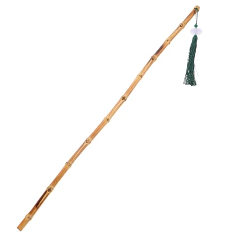 PRETYZOOM Root Yoga Stick Dekorative Trekking Pole Tipps Holz Leselineal Disziplin Lineal von PRETYZOOM