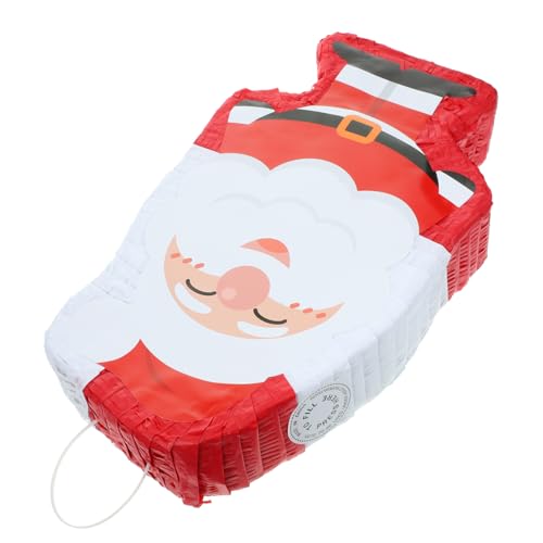 PRETYZOOM Santa Pinata Weihnachtsmann Figuren Lustige Pinata Weihnachtspinata Für Kinder Party Pinata Weihnachtsbaum Piñata Weihnachtsmann Verzierung Weihnachtsmann Spielzeug von PRETYZOOM