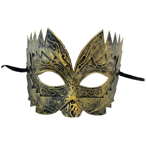 PRETYZOOM Vintage Halbgesichtsmaske Kostüm Maske Für Maskerade Cosplay Halloween Party Karneval Tanzveranstaltung von PRETYZOOM