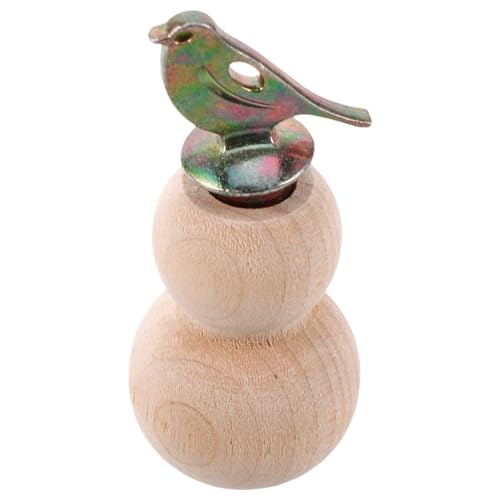 PRETYZOOM Vogelpfeife Spielzeug lustige Pfeife für Party Partypfeife kleines Musikinstrument entzückende Pfeife musikalische Pfeifen Party-Requisiten Vogel-Partygeschenke pfeift Holz Beige von PRETYZOOM