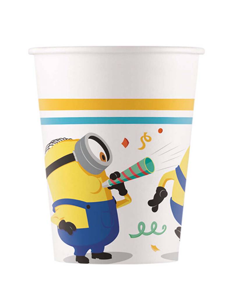 Offizielle Minions-Partybecher 8 Stück bunt 200 ml Offizielle Minions-Partybecher 8 Stück bunt 200 ml von KARNEVAL-MEGASTORE