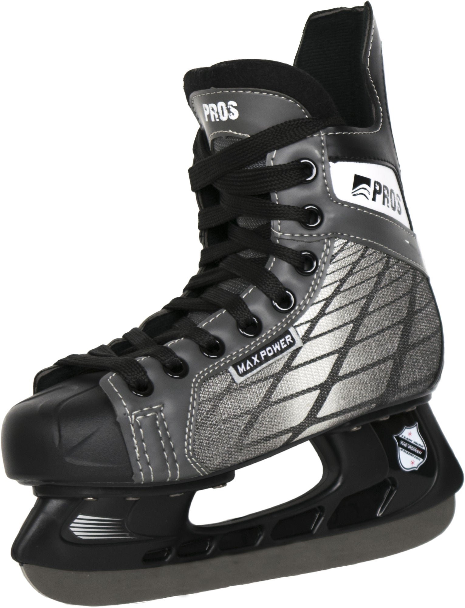 PROS Eishockeyschlittschuhe, Svart 31 von PROS