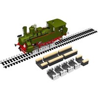 PROSES PRR-HO-04 Set mit 4 Stück H0/00 Rollböcke + Reinigungsfilze von PROSES