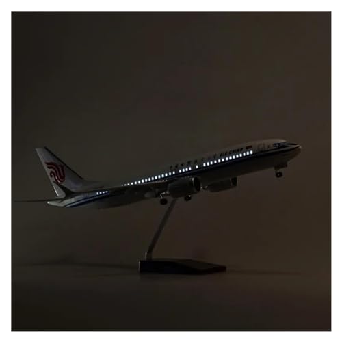 Flugzeug Spielzeug 1/85 Maßstab 47CM Flugzeug 737MAX B737 MAX Flugzeug Air China Airline Mit Leichtem Radfahrwerk Kunststoffharz Flugzeugmodell Spielzeug(with Light) von PTHEN