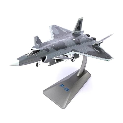 Flugzeug Spielzeug Für AF1 Chinesische Luftwaffe J-20 Veyron Stealth Kampfflugzeug J20 Legierung Militarisierte Kampfflugzeug Modell 1/72 Skala von PTHEN