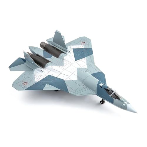 Flugzeug Spielzeug Für AF1 Russische Luftwaffe SU-57 Stealth Fighter T50 Legierung Druckguss Simulation SU-57 Flugzeug Modell 1/72 Skala von PTHEN