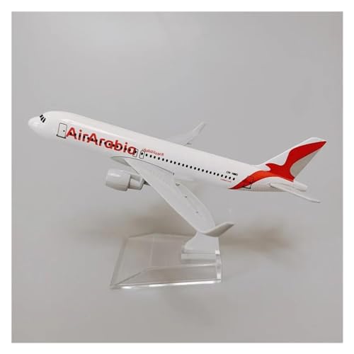 Flugzeug Spielzeug Für Arabian Air Arabia Airlines 320 A320 Airways Flugzeugmodellflugzeug Im Maßstab 1:400 von PTHEN