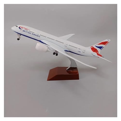 Flugzeug Spielzeug Für British Airways Boeing 787 B787 Airlines Flugzeug Modellflugzeug Modellflugzeug 20cm von PTHEN