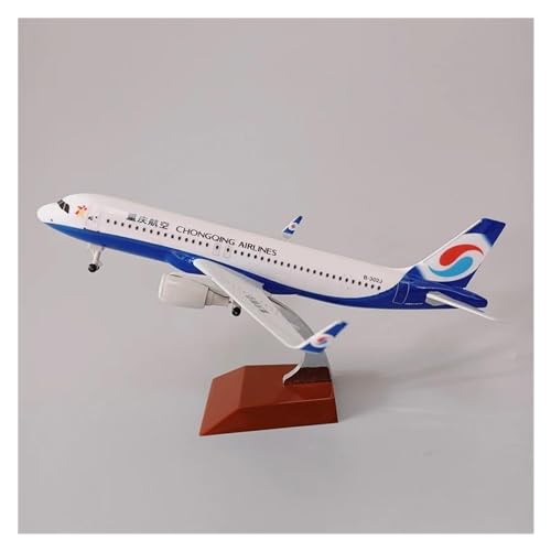 Flugzeug Spielzeug Für China AIR Chongqing Airlines A320 Airways Diecast Flugzeug Modell Airways Flugzeug Flugzeug 20 cm Legierung Metall von PTHEN