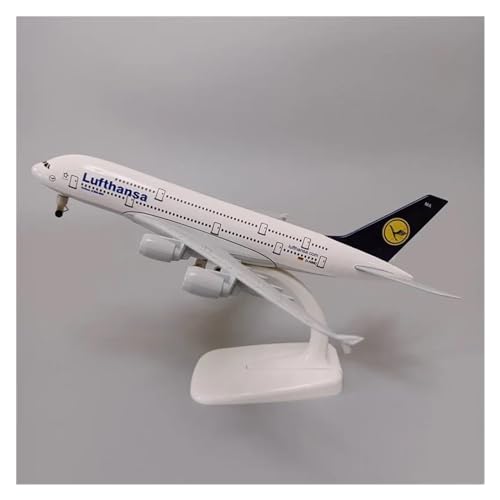 Flugzeug Spielzeug Für Deutschland Air Lufthansa 380 A380 Airlines Flugzeug Modell Diecast Air Flugzeug Modell Flugzeug 18 * 20cm von PTHEN