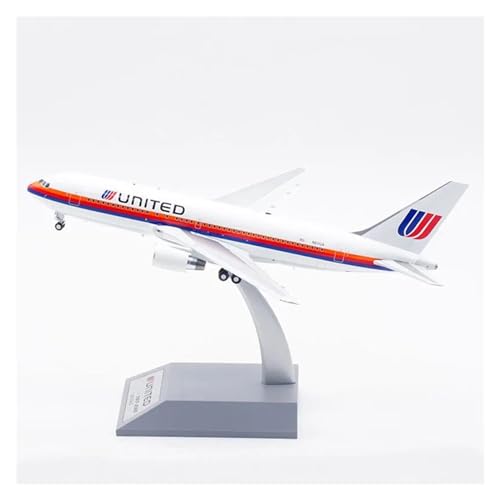 Flugzeug Spielzeug Für United Airlines B767-200 Legierung Flugzeug Modell Sammlung Emulation Spielzeug Geschenk Display Simulation Druckguss Maßstab 1:200 von PTHEN