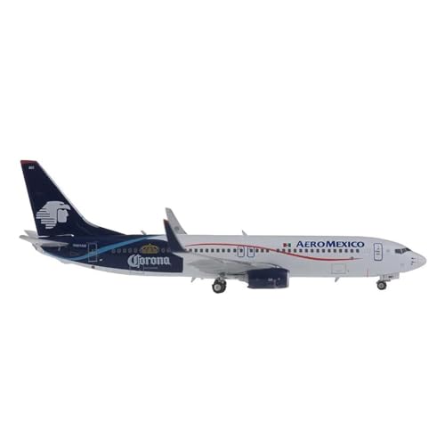 PTHEN Flugzeug Spielzeug Für Aeromexico Airlines 737-800 N861AM Flugzeug Metall Luftfahrt Miniaturen Flugzeug Modell Spielzeug Junge Maßstab 1:400 von PTHEN