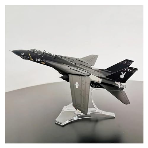 PTHEN Flugzeug Spielzeug Für F-14A Tomcat VX-14 Kämpfer Legierung Flugzeug Modell Spielzeug Erwachsene Fans Sammlerstück Maßstab 1:72 von PTHEN