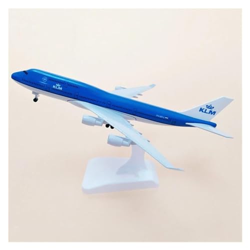 PTHEN Flugzeug Spielzeug Für KLM Boeing B747 Royal Dutch Airlines Flugzeug Flugzeug Legierung Modell Spielzeug Mit Fahrwerk Sammeln 20CM Flugzeuge von PTHEN