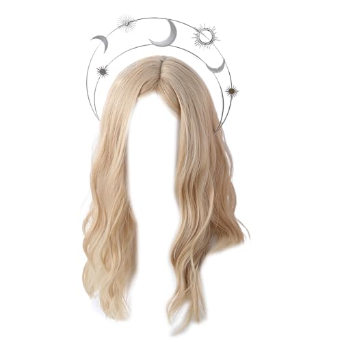 PTILSERY Kronen Stirnband für Frauen Hochzeit Stirnband Haarband Barock Diademe Kopfschmuck Party Haarschmuck von PTILSERY