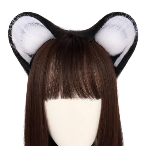 PTILSERY Maid Hairhoop Beast Ohr Haarband biegbar Ohr Stirnband Kostüm Haarband Thema Party Versorgung Subkulturen Kopfbedeckung von PTILSERY