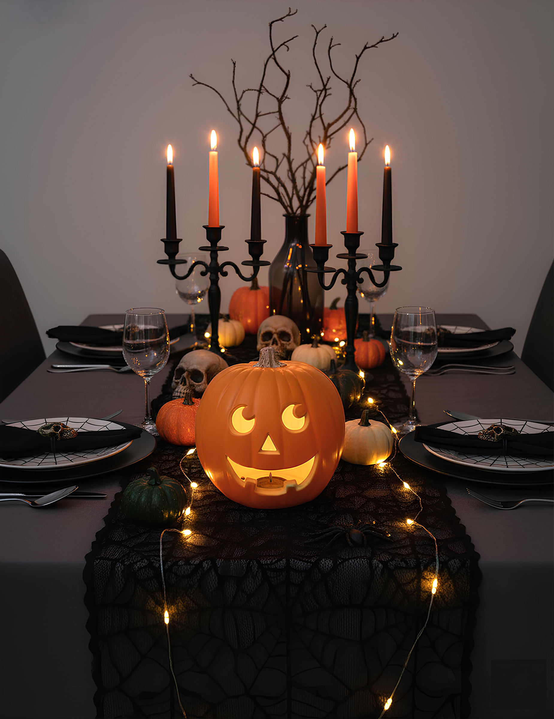 23 cm großer leuchtender Kürbis 23 cm großer leuchtender Kürbis von PTIT CLOWN