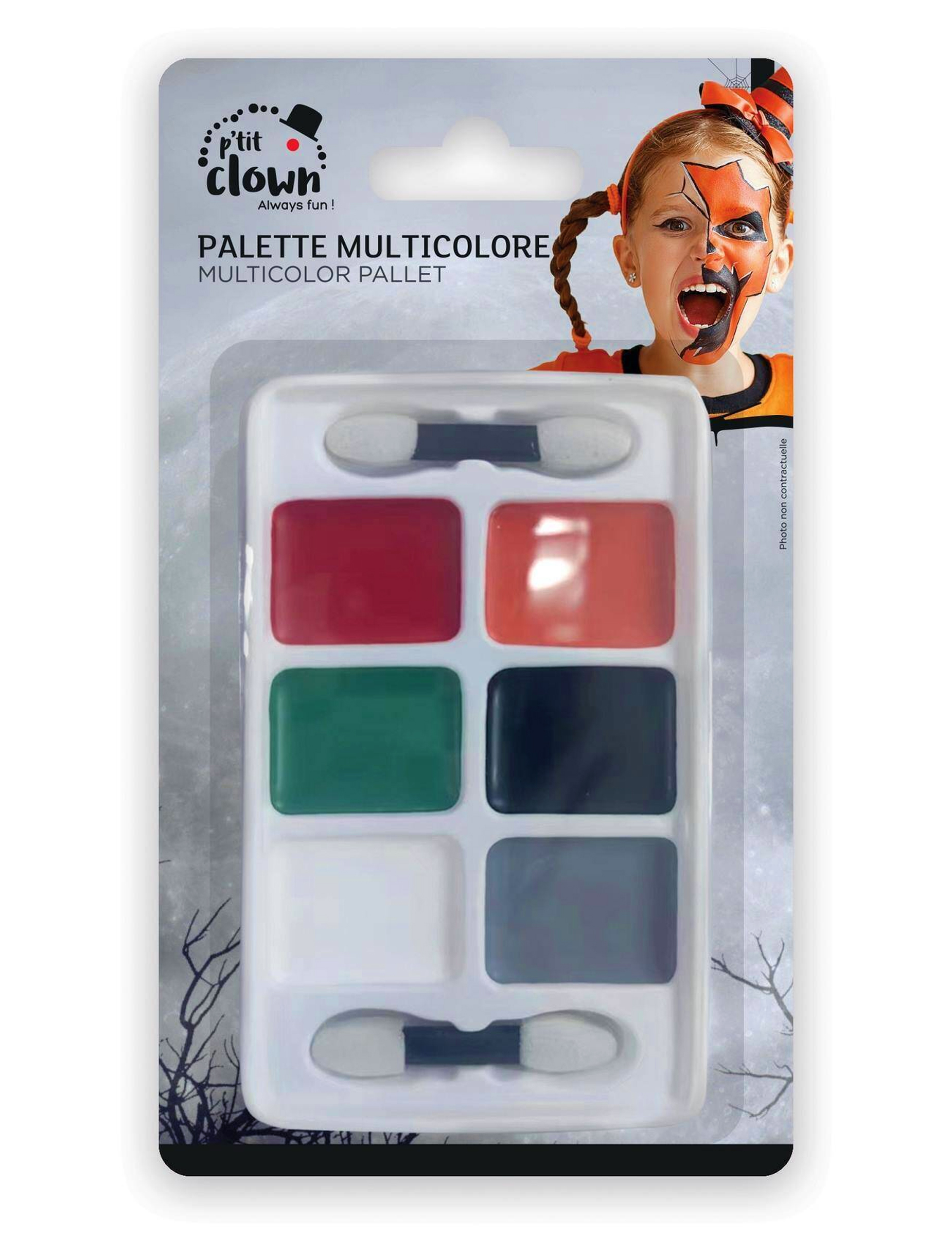 6 Farben Make up Set Halloween 6 Farben Make up Set Halloween von PTIT CLOWN