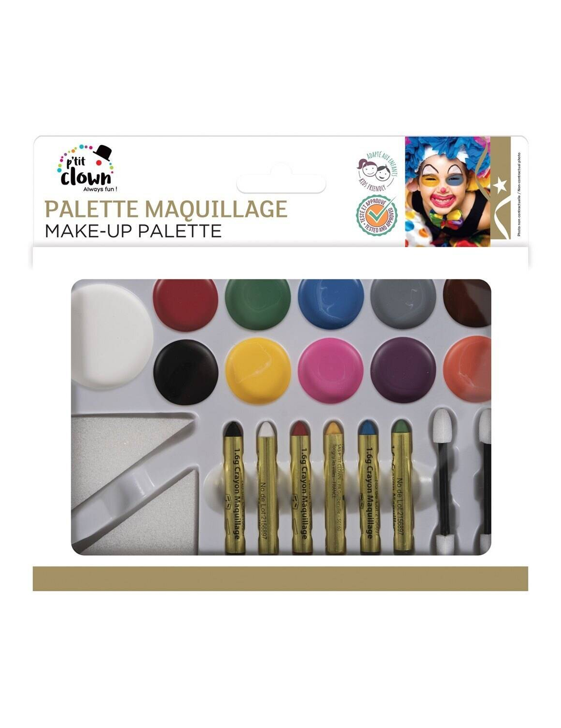 Make-up Palette bunt Make-up Palette bunt von PTIT CLOWN