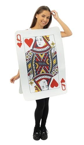 PtitClown - Costume Carte Roi de Cœur Adulte Taille Unique Taille Unique - Blanc von p'tit clown