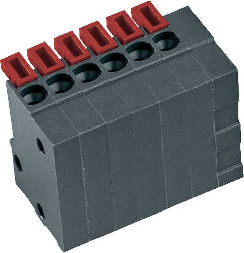 PTR Hartmann 54791020421F Federkraftklemmblock 0.75mm² Polzahl 2 Basalt-Grau von PTR Hartmann