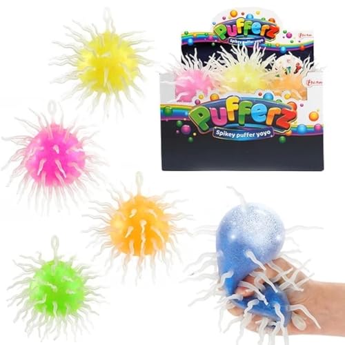 PUFFERZ 51013Z Puffer Ball 'Super Shiny Spikey' Ø8cm6-as Nicht anwendbar Spielzeugbälle, bunt von PUFFERZ