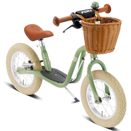 PUKY LR XL BR Classic Vintage-Laufrad | Retro-Grün | Tiefem Rahmeneinstieg & Trittbrett | 12,5 Zoll Luftbereifung 2.0" | Sicherheit mit V-Brake & Speziellem Einstieg | Ideal ab 3 Jahren & 95 cm Größe PUKY LR XL BR Classic Vintage-Laufrad | Retro-Grün | Tiefem Rahmeneinstieg & Trittbrett | 12,5 Zoll Luftbereifung 2.0" | Sicherheit mit V-Brake & Speziellem Einstieg | Ideal ab 3 Jahren & 95 cm Größe von PUKY