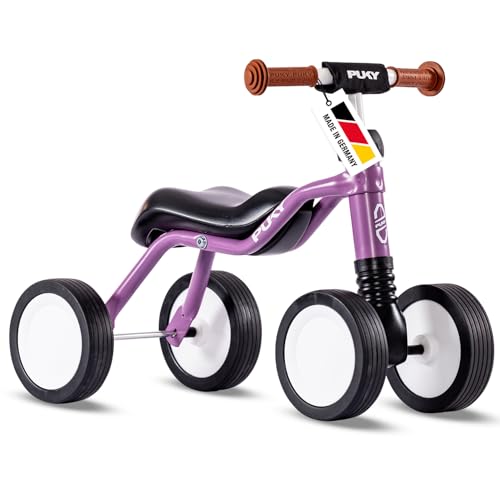 PUKY WUTSCH Perky Purple | Lauflernrad ab 1 1/2 Jahren | Lauflernhilfe Kinder | Lauflernwagen Indoor & Outdoor | Kinderfahrzeug mit Sicherheitslenker & Pendelachse | Ergonomischer Sitz | FLOAT-Laufrad von PUKY