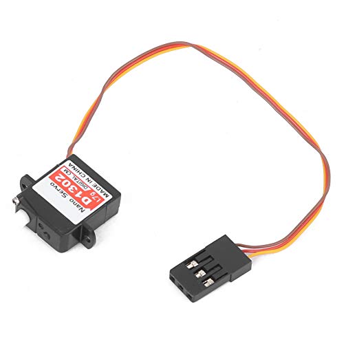 PUNELE D1302 Micro Mini Digital Servo Ersatzteilzubehör Starrflügelflugzeugmodelle (JR-Stecker) von PUNELE