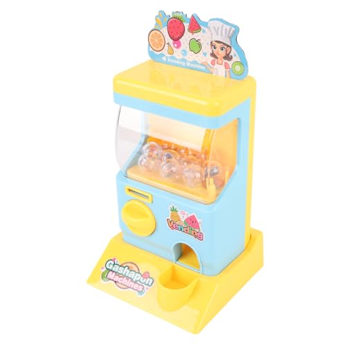 PUNELE Kids Educational Miniatur Capsule Vending Machine Toy, Ideal für Desktop -Spaß und Lernen, Geeignet für und Mädchen (Blau) von PUNELE