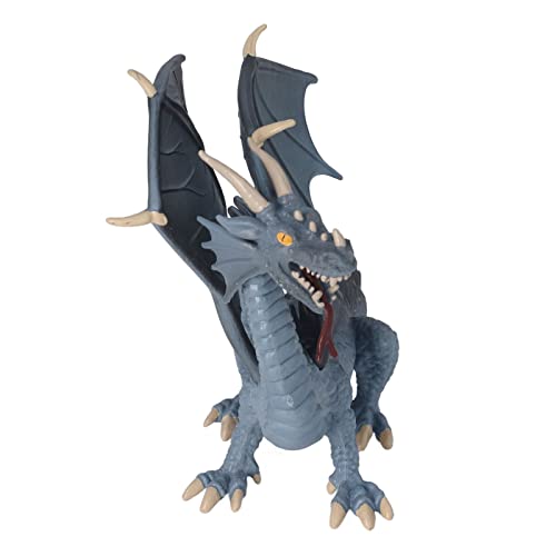 PUNELE Niedliche Lebhafte Blue Dragon Model Figur - Plastikpädagogische Dragon -Figuren - für die Spielzeugsammlung oder Dekoration von PUNELE