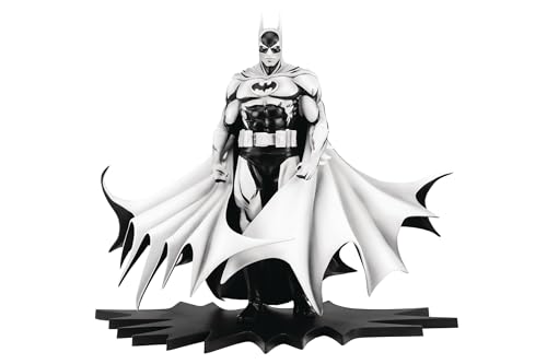 PURE ARTS Schwarz-Weiße Batman-Statue 27 cm von PUREARTS