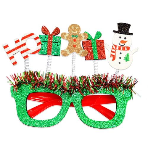 Dekoration Kostüm Brillenrahmen Raffiniert Unisex Brille Brillenrahmen für Weihnachten Feier von PURFUU