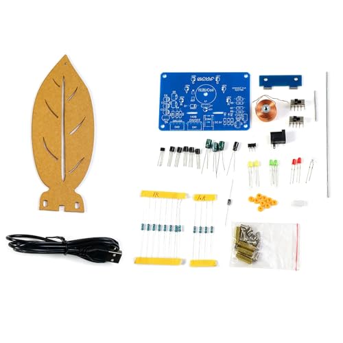 Explore Elektromagnetismus DIYer Löten geeignet für schwingende Pendel mit fließenden Lichtern & elektronischer Oszillation von PURFUU