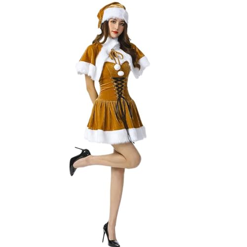 PURFUU Weihnachtskostüm-Zubehör für Damen, Mädchen, Weihnachten, Geburtstag, Hochzeit, Halloween von PURFUU