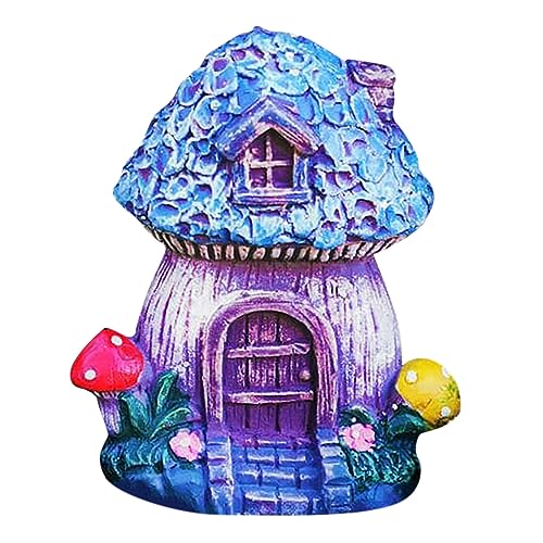 Skurrile Feenhaus-Tür, kleine Holztür, 6-teiliges Set für Außen- und Miniaturmodelle von PURPLELILY