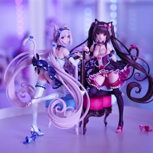 Original Hentai Figur - Vanilla Chocola 1/6 - Ecchi Figure Action Anime Figure Girl Home Decor Collectible Figurine Collection(2pcs) von PUSAPA