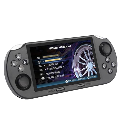 PUSOKEI Handheld Spielekonsole, 4,5 Zoll IPS Bildschirm Retro Video Games Player mit 64 GB Speicher und 3000 mAh ak ku, Support OTG Music Video Ebook, für Erwachsene PUSOKEI Handheld Spielekonsole, 4,5 Zoll IPS Bildschirm Retro Video Games Player mit 64 GB Speicher und 3000 mAh ak ku, Support OTG Music Video Ebook, für Erwachsene von PUSOKEI