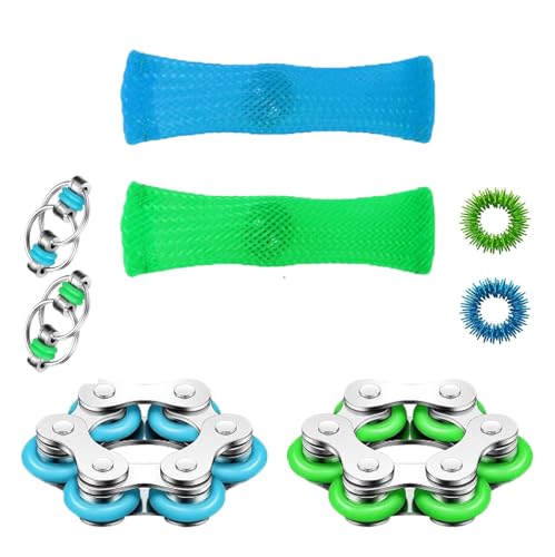 6 Stück Fidget Toys, Adhs Spielzeug, Fidget Toy, Fidget Toys Erwachsene, Fidget Toys Set, Fidget Toys Kinder, Stimming Toy, Adhs Spielzeug Erwachsene, Beste Fidget Toys von PVFZXS