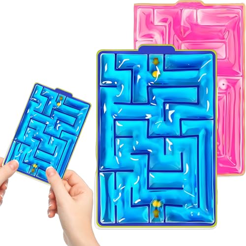 Sensorik Spielzeug,Anti Stress Spielzeug,2 Stück Labyrinth Fidget Toys Kinder für Konzentration und Entspannung,Reisespielzeug für Kinder Jugendliche Sensorik Spielzeug,Anti Stress Spielzeug,2 Stück Labyrinth Fidget Toys Kinder für Konzentration und Entspannung,Reisespielzeug für Kinder Jugendliche von PWCTNT