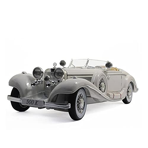 1 18 1936 Für 500K Typ Special Roadster Sportwagen Statische Simulation Diecast Legierung Model Car Collection Dekoration (Weiß) von PYWCOM