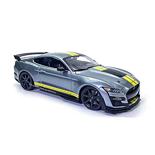 1 18 Für 2020 Personalisierte Ausgabe Ford Shelby GT500 Legierung Modell Retro Auto Modell Oldtimer Geschenkkollektion (F) von PYWCOM